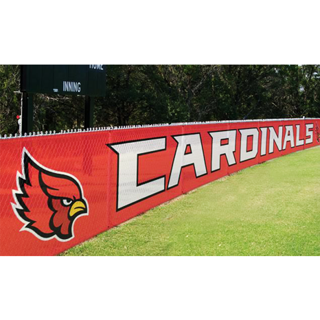 Large Mesh Outdoor Banners for Sports Fields
